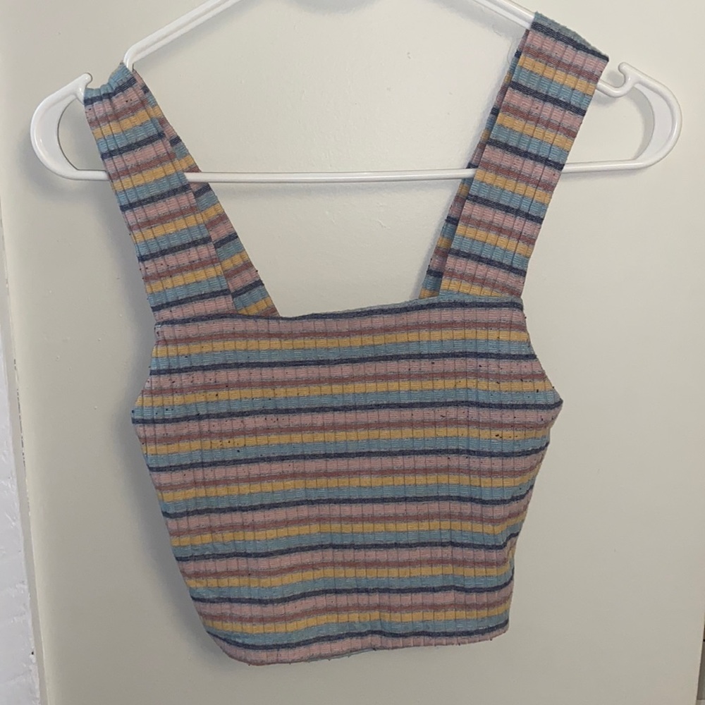Size Small American Eagle Striped Tank Top